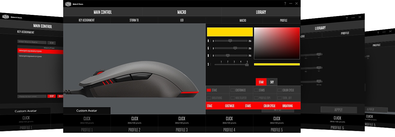 Cooler Master Mastermouse Pro L  o