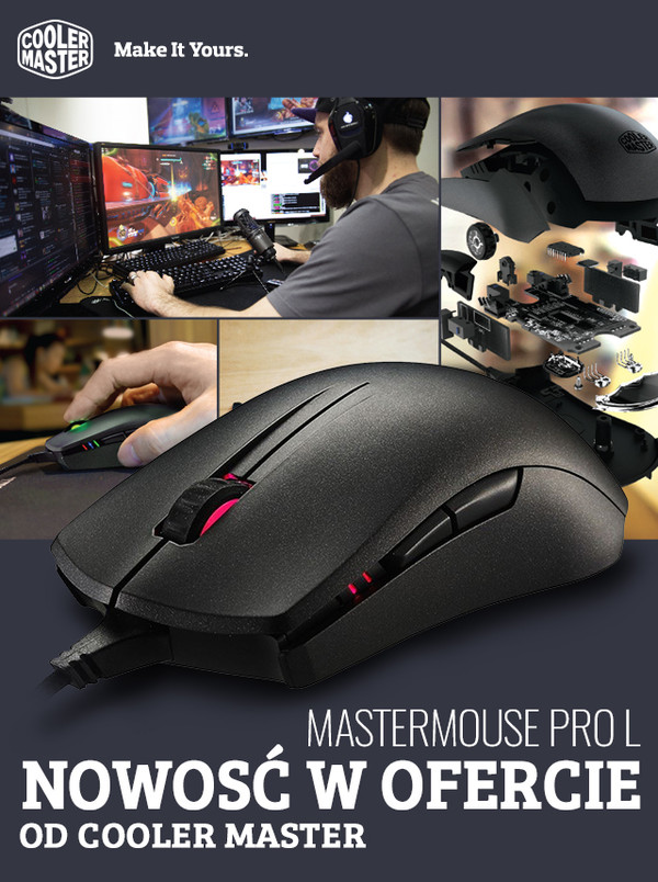Mysz Cooler Master Mastermouse Pro L