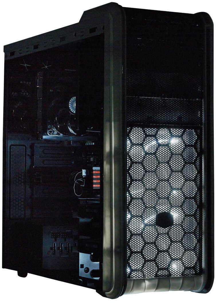 Obudowa Cooler Master 590 III BLACK Midi Tower Z Oknem 2