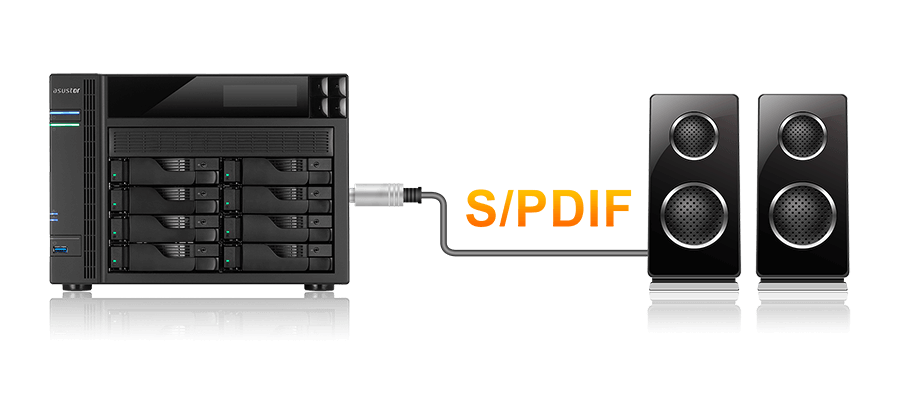 Sieciowy Serwer Plików NAS Asustor AS7004T-I5 4-Dyskowy Tower 8