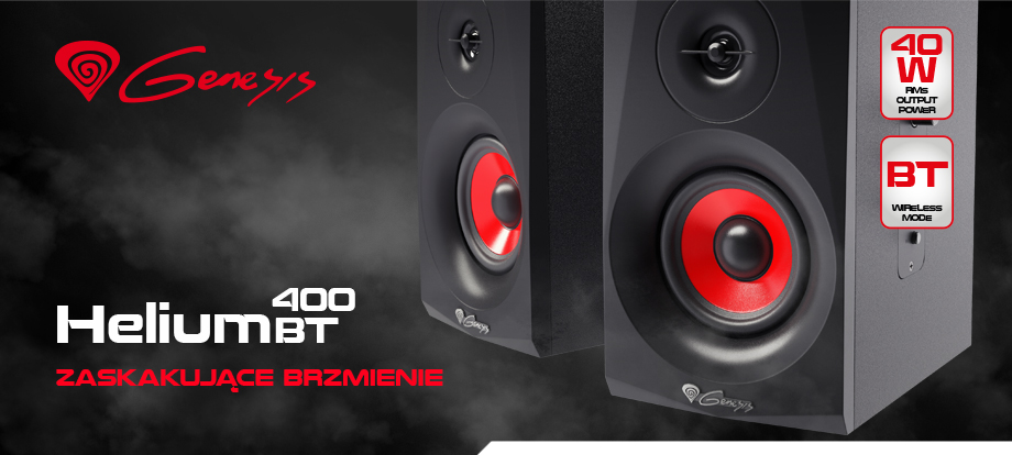 Głośniki Genesis Helium 400BT 2.0 Bluetooth NCS-1306