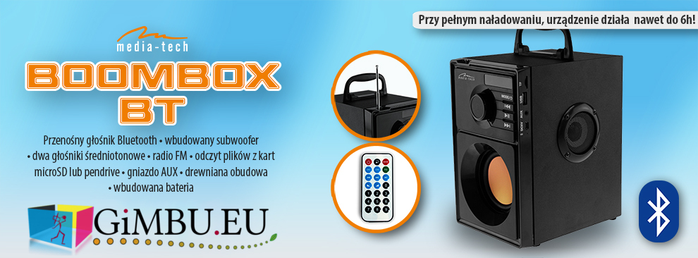 MT3145 Mobilny BOOMBOX BT