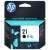 Głowica Tusz Czarny HP21=C9351AE II 190stron 5ml