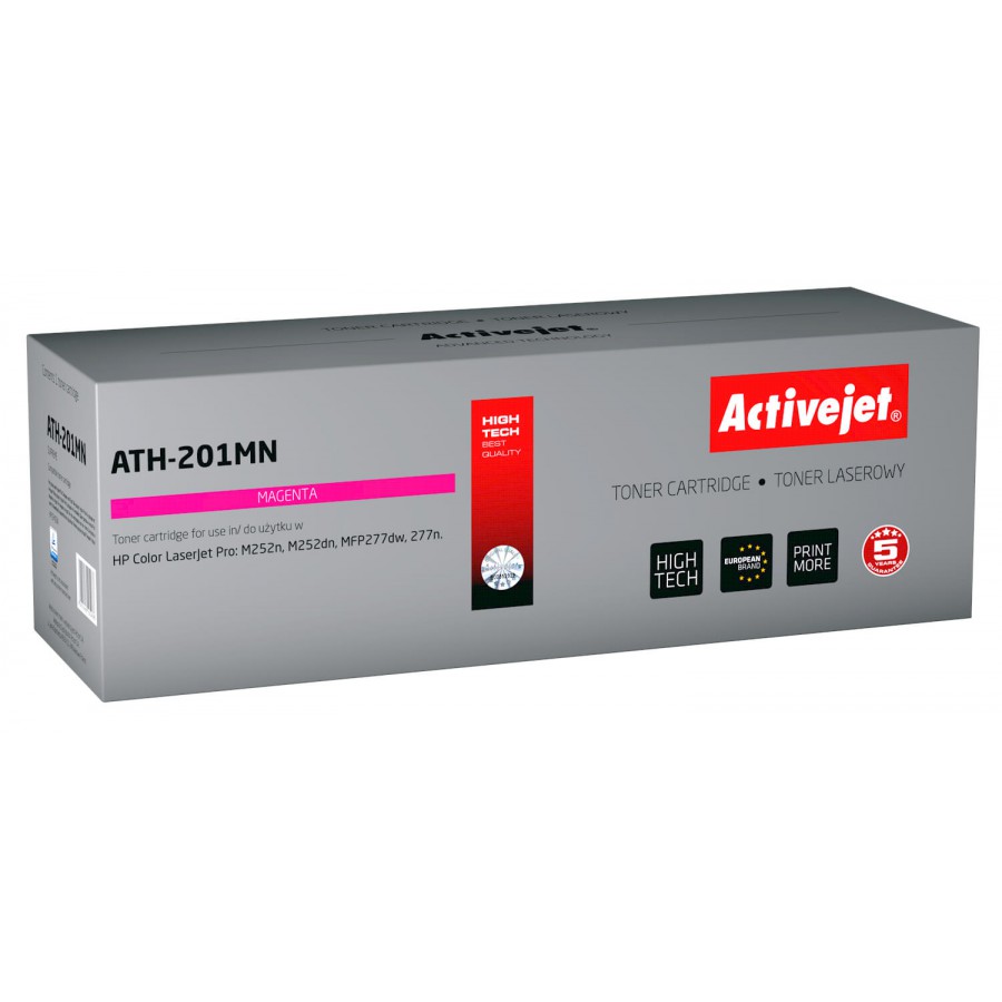 Toner Activejet ATH-201MN zamiennik HP 201A CF403A 1400str. czerwony