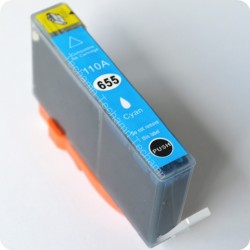 Gimbu KH-655cr Tusz Cyan Do Drukarki HP Zamiennik HP 655 Cyan Cz110ae 12ml