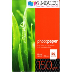 Gp6-150g50 Gimbu Papier Foto Błyszczący A6 50szt 150g