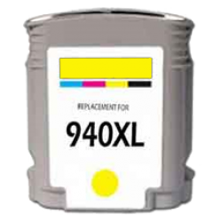 Gimbu KH-940yr Tusz Żółty Do Drukarki HP Zamiennik HP 940xl C4909ae Standard 28ml