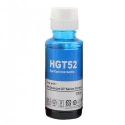 Tusz KH-GT52CXL zamiennik HP Ink Tank GT52 M0H54AE 70ml niebieski