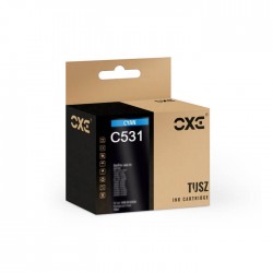 Tusz OXE-C531CN Cyan zamiennik Canon CLI-531C, CLI531C (6119C001) 12,2ml