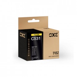 Tusz OXE-C531YN Yellow zamiennik Canon CLI-531Y, CLI531Y (6121C001) 12,2ml