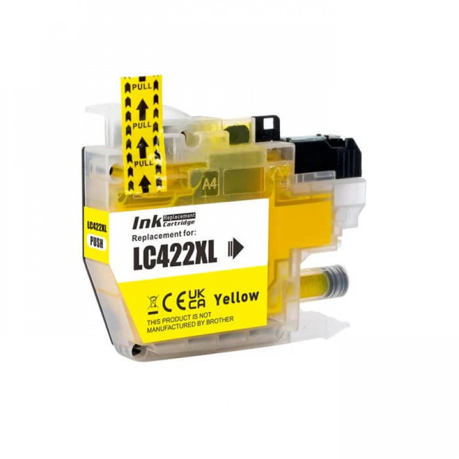 Tusz KB-422XLY zamiennik Brother LC422XL Yellow LC-422XLY 20ml