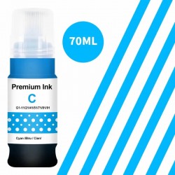 Tusz KC-GI41C zamiennik Canon GI41/GI51 Cyan GI-41C GI-51C 70ml błękitny