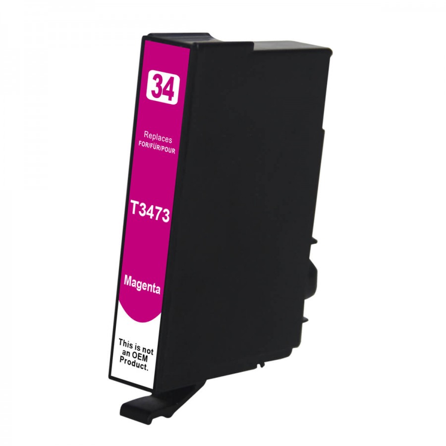 Tusz KE-3473M zamiennik Epson 34XL Magenta C13T34734010 18ml amarantowy