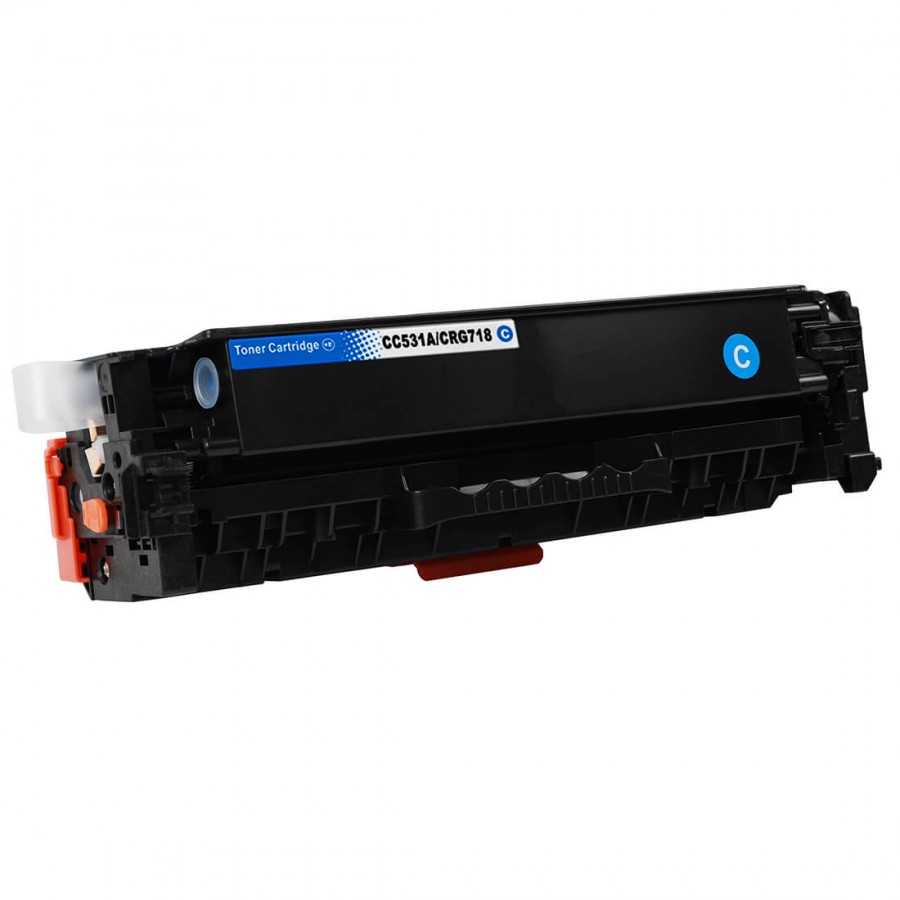 Toner Zamiennik TH-531A do HP 304A CC531 CE411A CF381A CRG718 niebieski 2800str.