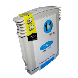 Gimbu KH-11cr Tusz Cyan Do Drukarki HP Zamiennik HP 11 C4836a 28ml