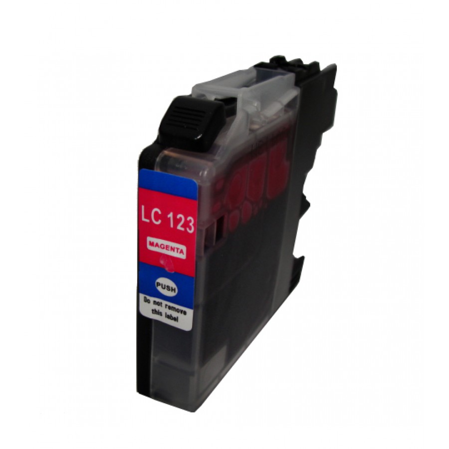 Tusz zamiennik KB-123M do Brother LC-123M czerwony 15ml Chip