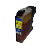 Tusz zamiennik KB-123Y do Brother LC-123Y żółty 15ml Chip