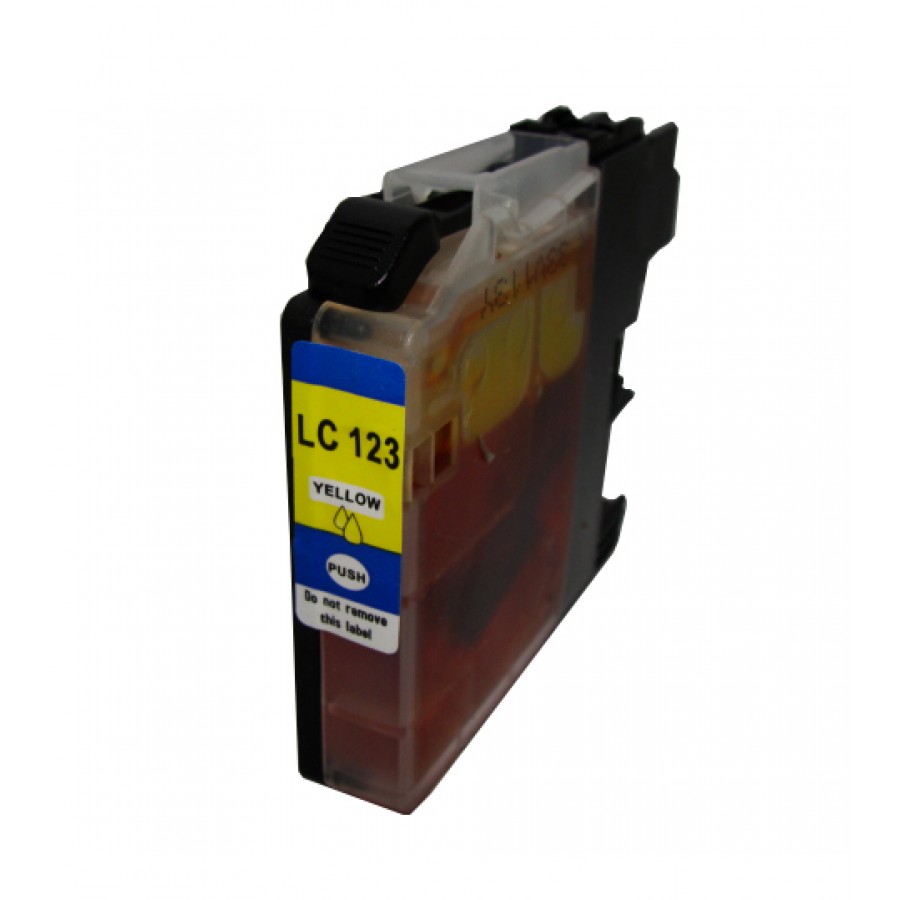 Tusz zamiennik KB-123Y do Brother LC-123Y żółty 15ml Chip
