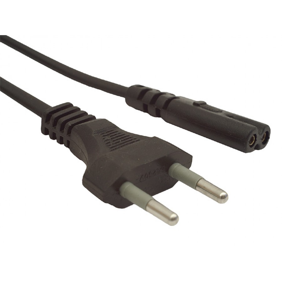 Kabel Zasilający Euro Radiowy VDE Cee 7/16 -> IEC 320 C7 1.8m