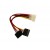 Kabel Sata Zasilający Molex(M)->Sata(F) X2 15cm Gembird