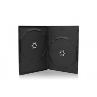 Pudełko Dvd 2 14mm) Czarne 100-Pack