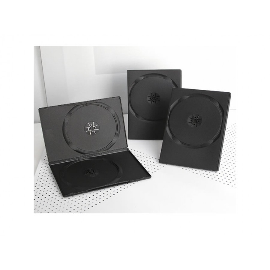 Pudełko Dvd 2 14mm) Czarne 100-Pack