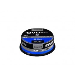 DVD+R Intenso 4.7GB X16 Printable 25 Cake