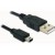 Kabel USB Mini Am-Bm5p Canon 0.7m Delock