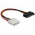 Kabel Sata Zasilający(M)->Molex(F) 12cm Delock