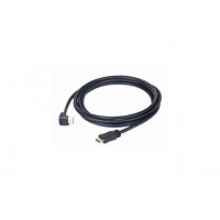 Kabel HDMI-HDMI V1.4 Lan Kątowy 90° High Speed Ethernet 4.5m Gembird Pozłacane Wtyki