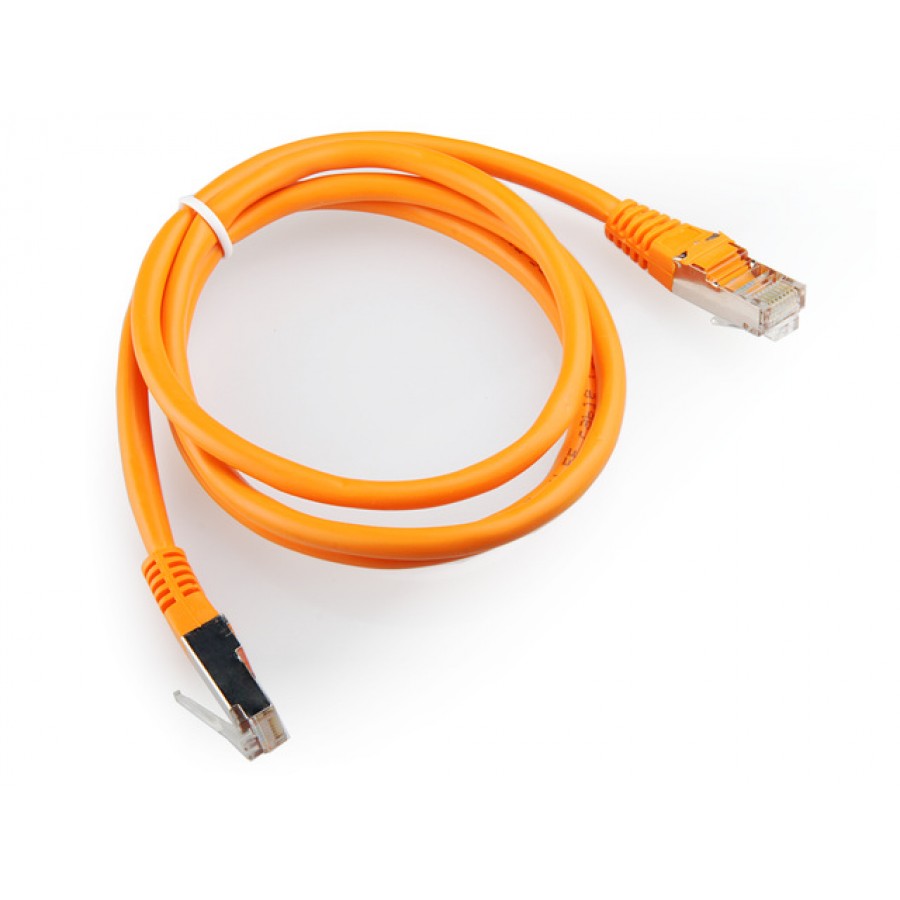 Patch Cord Kat.5e !! Ftp !! 0.5m Orange Gembird