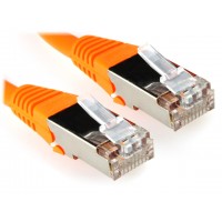 Patch Cord Kat.5e !! Ftp !! 0.5m Orange Gembird