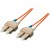Światłowód Krosowy Sc-Sc Duplex Mm 50/125 OM2 Orange Lsoh 2m Equip