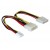 Kabel Rozdzielacz Zasilania 2xHDD/1xfdd Delock