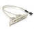 Gniazdo USB 2xa Na Śledziu Delock