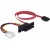 Kabel SATA Data 22pin NSS->SATA 7pin + Zasilanie Molex 4pin 50cm Delock