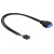 Kabel USB 3.0 Pin Header(F)->USB 2.0 Pin Header(M) 30cm Wewnętrzny Delock
