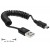 Kabel USB Am-Mini 2.0 Spirala 20-60cm Delock