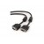 Kabel VGA M/M 15m +EKRAN +FERRYT Black Gembird