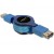 Przedłużacz USB Am-Af 3.0 1m Zwijany Na Rolce Delock