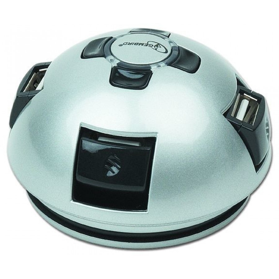 Hub USB 2.0 Gembird 4-Porty Blister Regulacja Portów