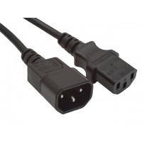 Przedłużacz Kabla Zasilającego VDE IEC 320 C13-> C14 1.8m Natec Extreme Media Blister