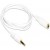 Przedłużacz Audio Minijack 3.5mm M/F 4 Pin 1m Biały Dla Iphone Delock