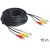 Kabel 3xRCA-3xRCA (Chinch) M/M 15m Delock