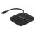 Czytnik Delock Na Micro USB Otg All In One USB 2.0+USB Hub