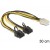 Kabel Rozdzielacz Zasilania 2xPCI Expr. 8 Pin/1xPCI Expr. 6pin Delock