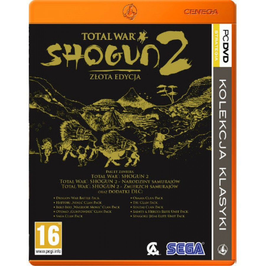 Gra Pkk: Total War: Shogun II Złota Edycja