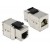 Moduł Keystone Gniazdo RJ45->RJ45 Cat 6 Do Puszki Montażowej Delock