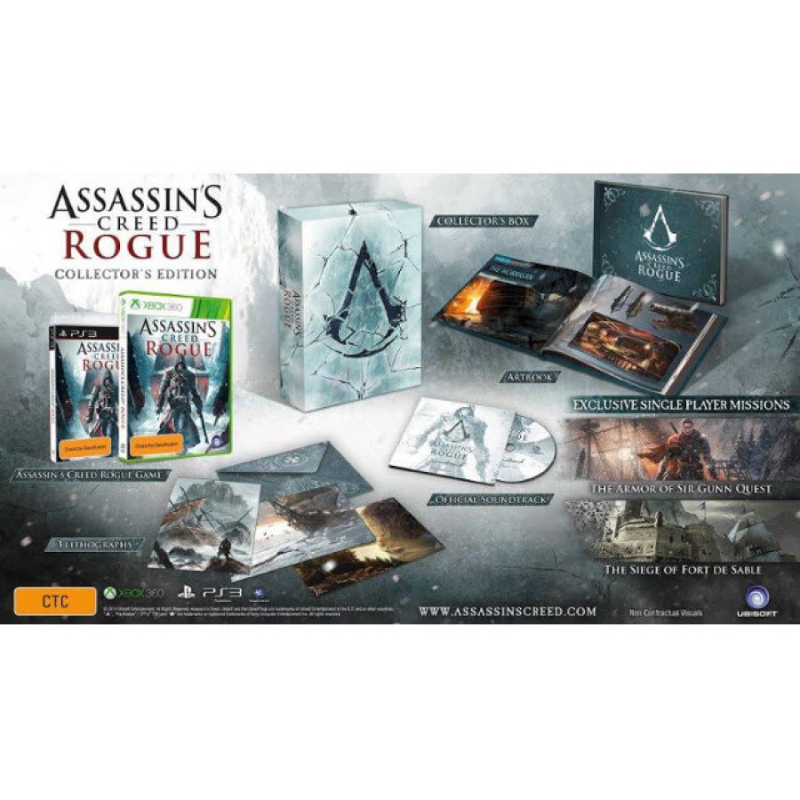Gra Assassins Creed Rogue Collector Edition X360