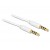Kabel MiniJack 4Pin M/M 1m męski > męski Delock Biały